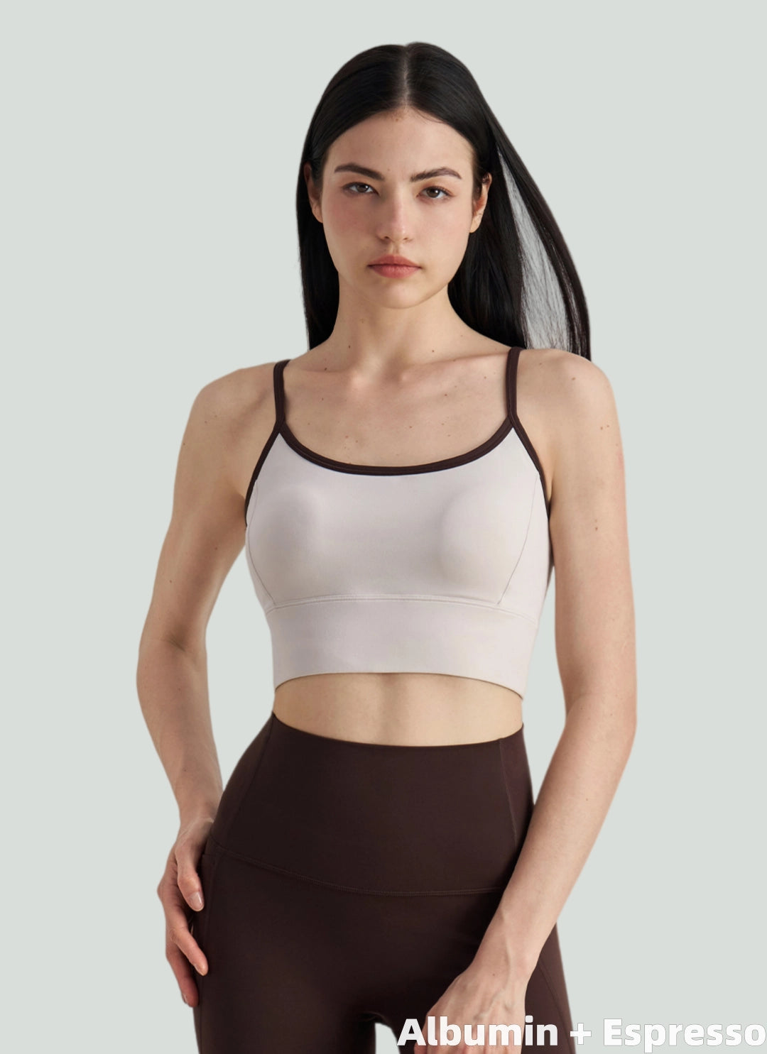 LuneFlow TCX42002 – Hauts de yoga sans couture en gros pour femmes – T-shirts de sport à manches longues respirants effet seconde peau pour le fitness et la course à pied
