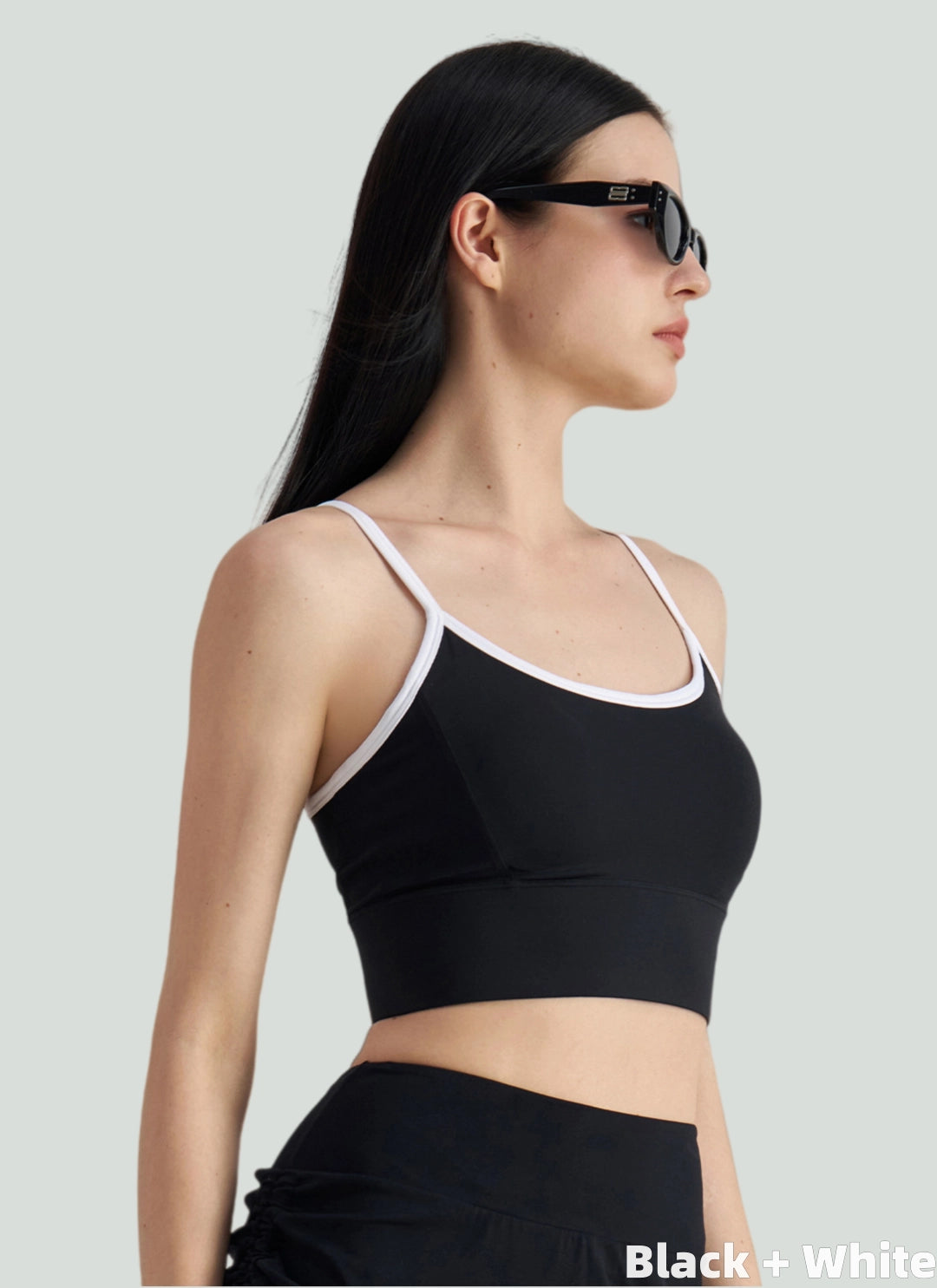 LuneFlow TCX42002 – Hauts de yoga sans couture en gros pour femmes – T-shirts de sport à manches longues respirants effet seconde peau pour le fitness et la course à pied