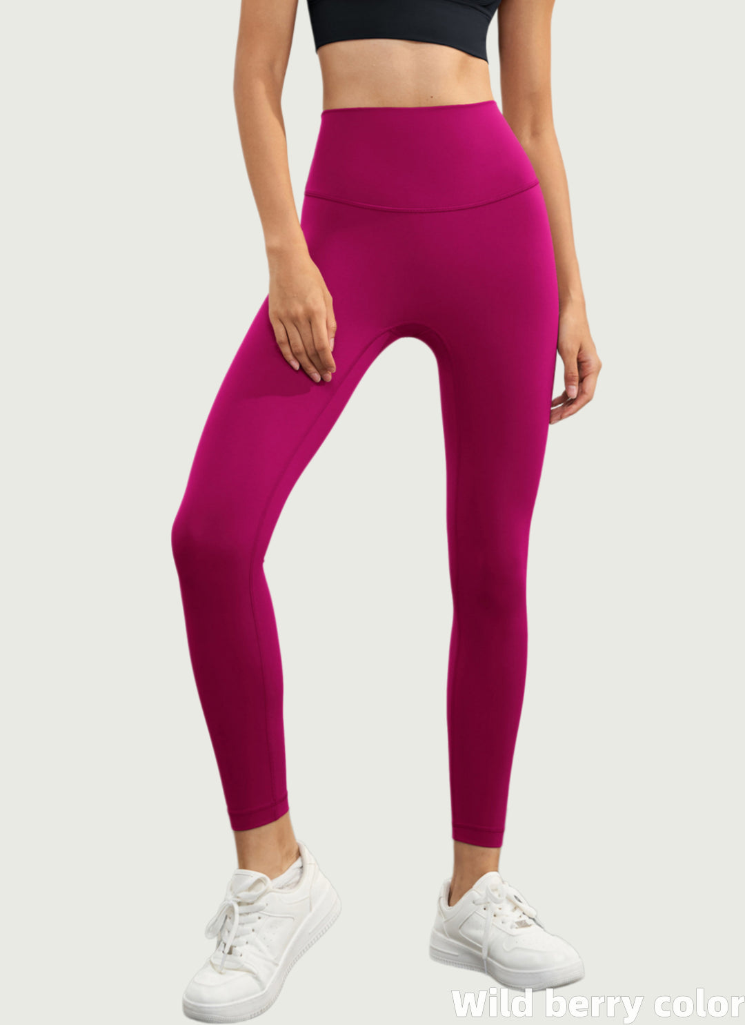 LuneFlow TCX42002 – Hauts de yoga sans couture en gros pour femmes – T-shirts de sport à manches longues respirants effet seconde peau pour le fitness et la course à pied