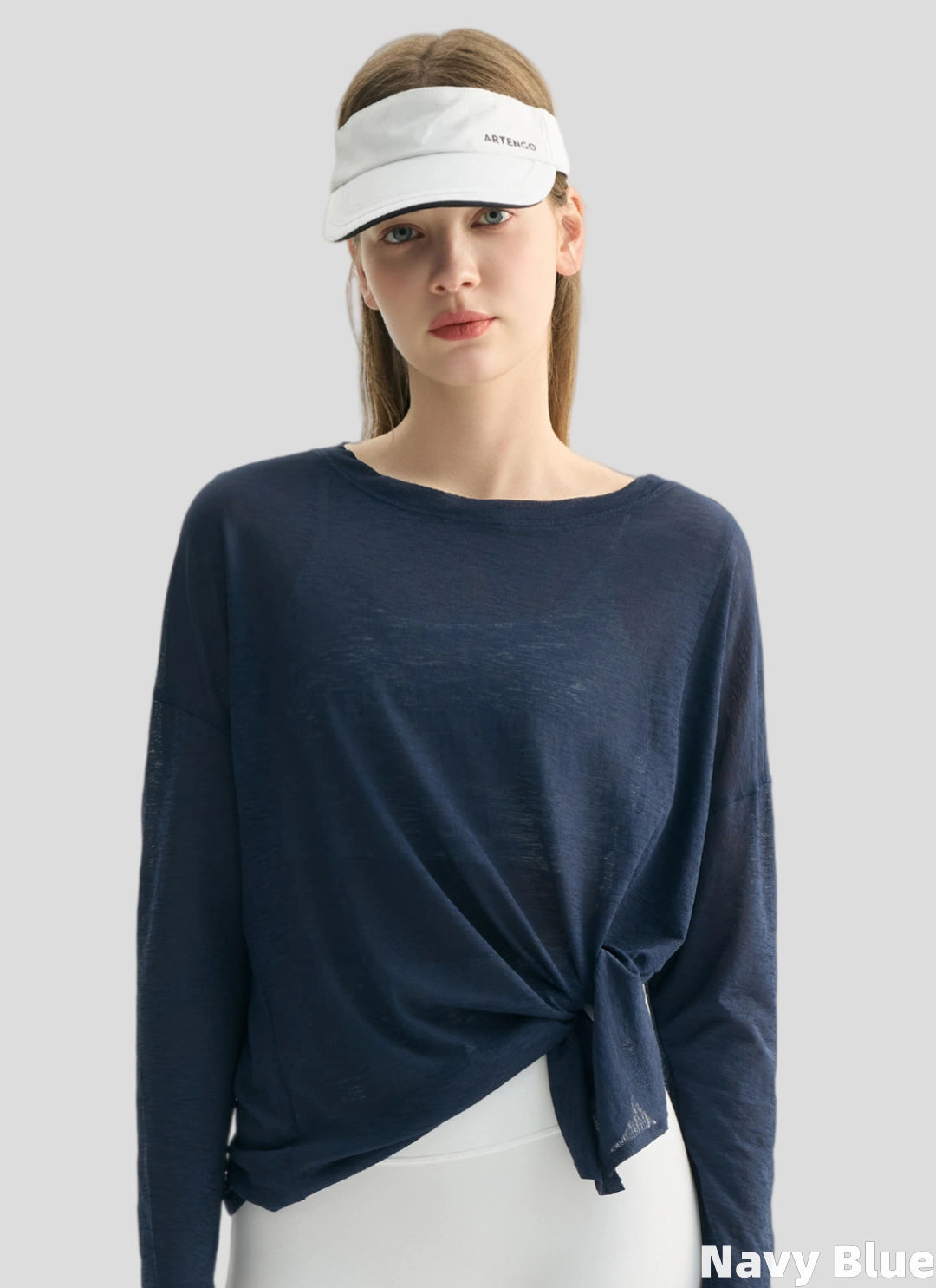 LuneFlow TCX42002 – Hauts de yoga sans couture en gros pour femmes – T-shirts de sport à manches longues respirants effet seconde peau pour le fitness et la course à pied
