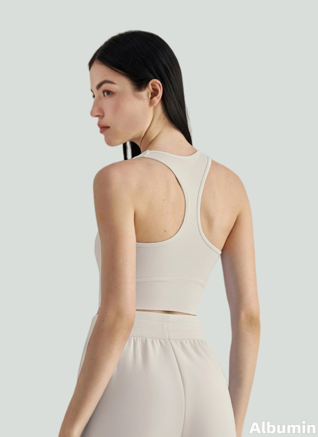 LuneFlow TCX42002 – Hauts de yoga sans couture en gros pour femmes – T-shirts de sport à manches longues respirants effet seconde peau pour le fitness et la course à pied