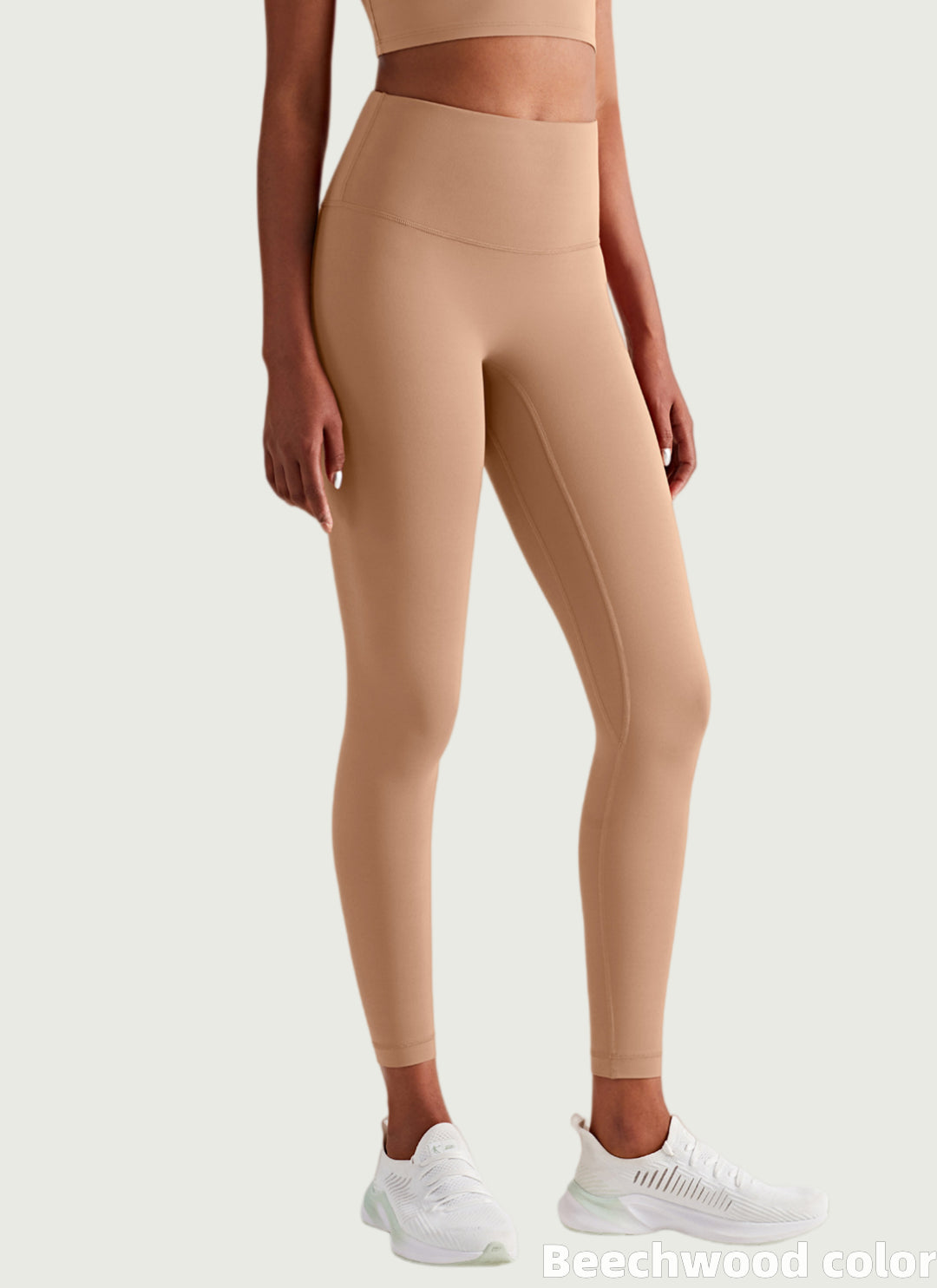 LuneFlow TCX42002 – Hauts de yoga sans couture en gros pour femmes – T-shirts de sport à manches longues respirants effet seconde peau pour le fitness et la course à pied