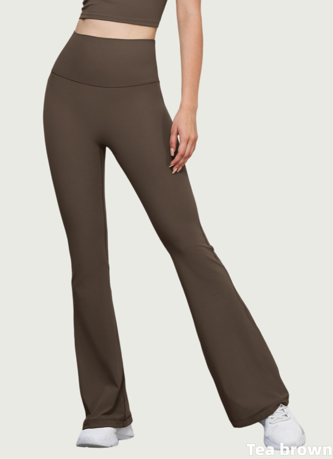 LuneFlow TCX42002 – Hauts de yoga sans couture en gros pour femmes – T-shirts de sport à manches longues respirants effet seconde peau pour le fitness et la course à pied
