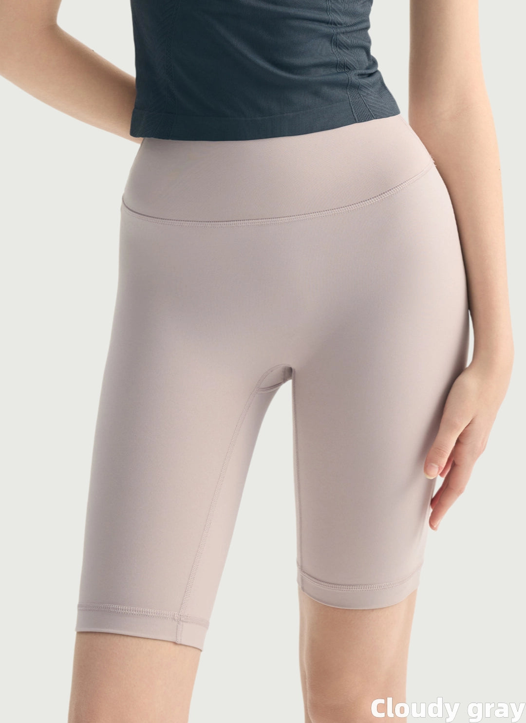 LuneFlow TCX42002 – Hauts de yoga sans couture en gros pour femmes – T-shirts de sport à manches longues respirants effet seconde peau pour le fitness et la course à pied