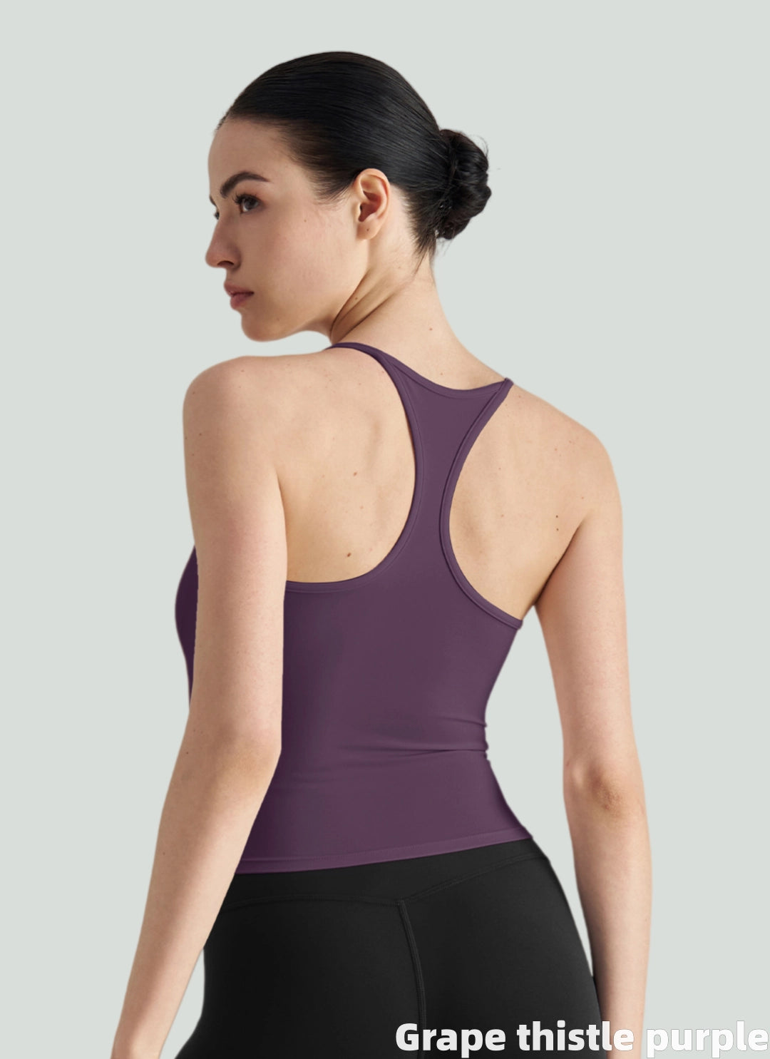 LuneFlow TCX42002 – Hauts de yoga sans couture en gros pour femmes – T-shirts de sport à manches longues respirants effet seconde peau pour le fitness et la course à pied