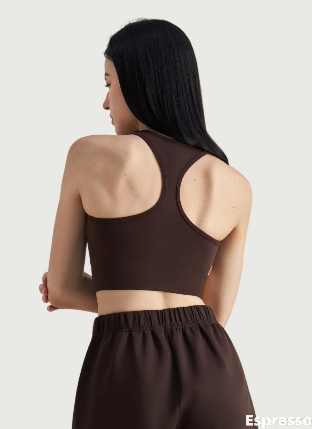 LuneFlow TCX42002 – Hauts de yoga sans couture en gros pour femmes – T-shirts de sport à manches longues respirants effet seconde peau pour le fitness et la course à pied