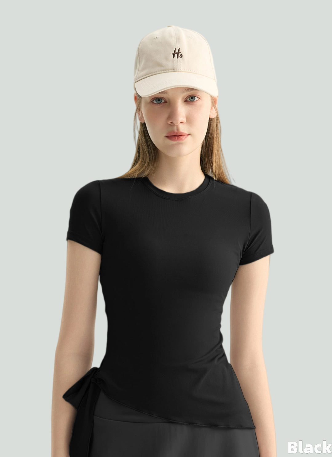 LuneFlow TCX42002 – Hauts de yoga sans couture en gros pour femmes – T-shirts de sport à manches longues respirants effet seconde peau pour le fitness et la course à pied