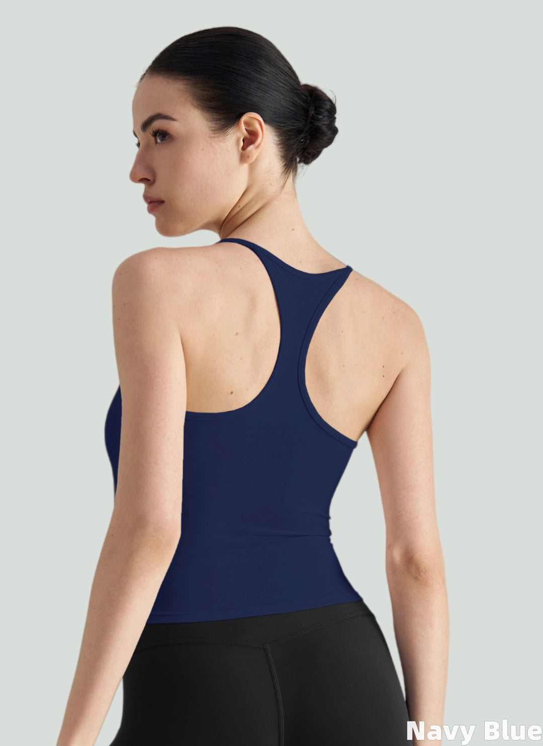 LuneFlow TCX42002 – Hauts de yoga sans couture en gros pour femmes – T-shirts de sport à manches longues respirants effet seconde peau pour le fitness et la course à pied