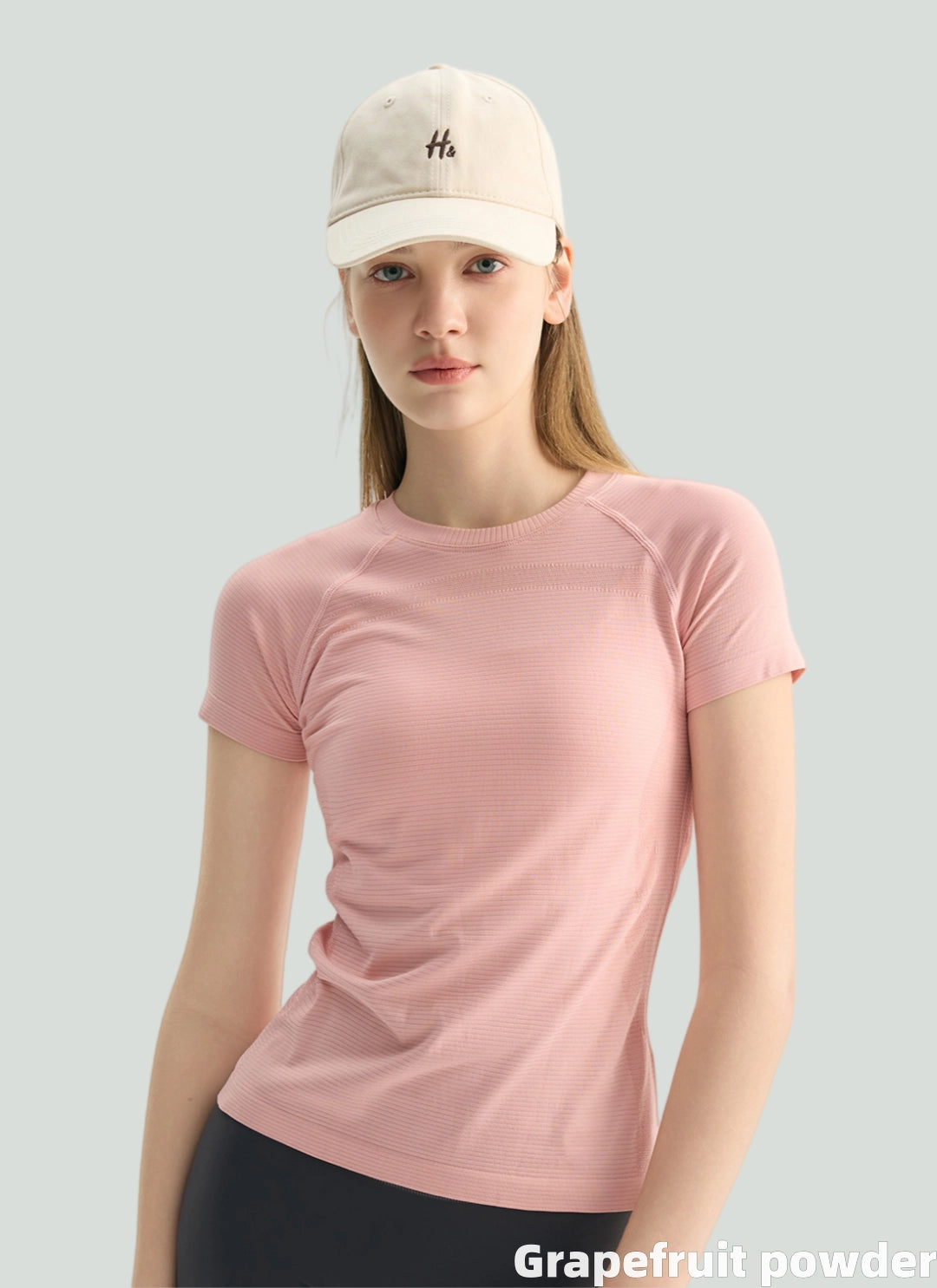 LuneFlow TCX42002 – Hauts de yoga sans couture en gros pour femmes – T-shirts de sport à manches longues respirants effet seconde peau pour le fitness et la course à pied