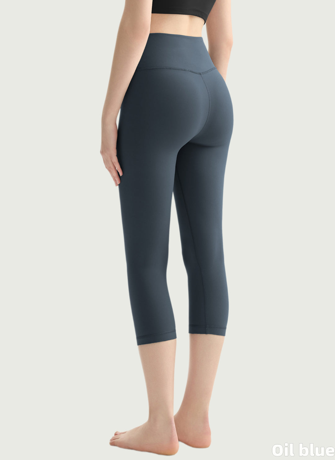 LuneFlow TCX42002 – Hauts de yoga sans couture en gros pour femmes – T-shirts de sport à manches longues respirants effet seconde peau pour le fitness et la course à pied