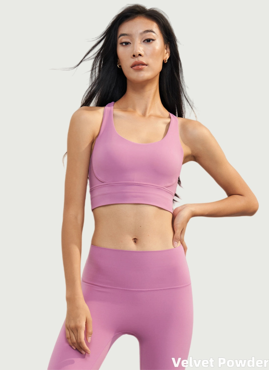 LuneFlow TCX42002 – Hauts de yoga sans couture en gros pour femmes – T-shirts de sport à manches longues respirants effet seconde peau pour le fitness et la course à pied