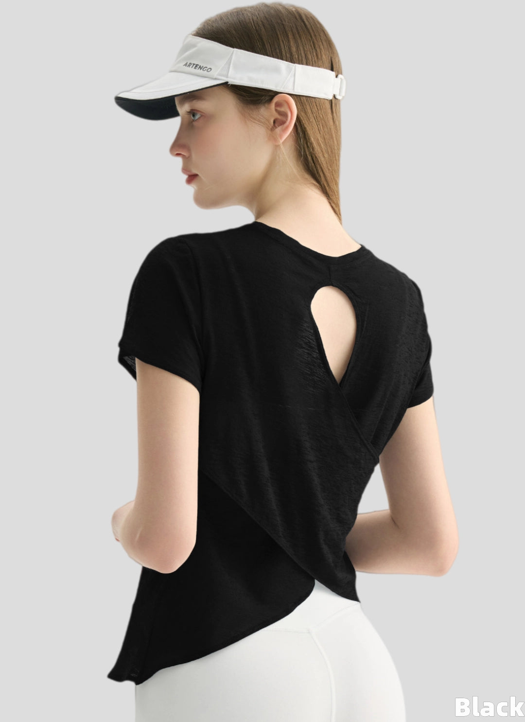 LuneFlow TCX42002 – Hauts de yoga sans couture en gros pour femmes – T-shirts de sport à manches longues respirants effet seconde peau pour le fitness et la course à pied