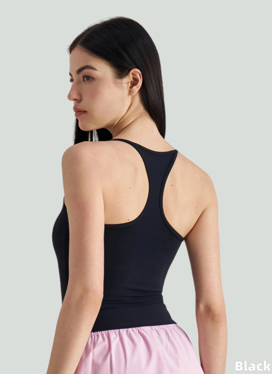 LuneFlow TCX42002 – Hauts de yoga sans couture en gros pour femmes – T-shirts de sport à manches longues respirants effet seconde peau pour le fitness et la course à pied