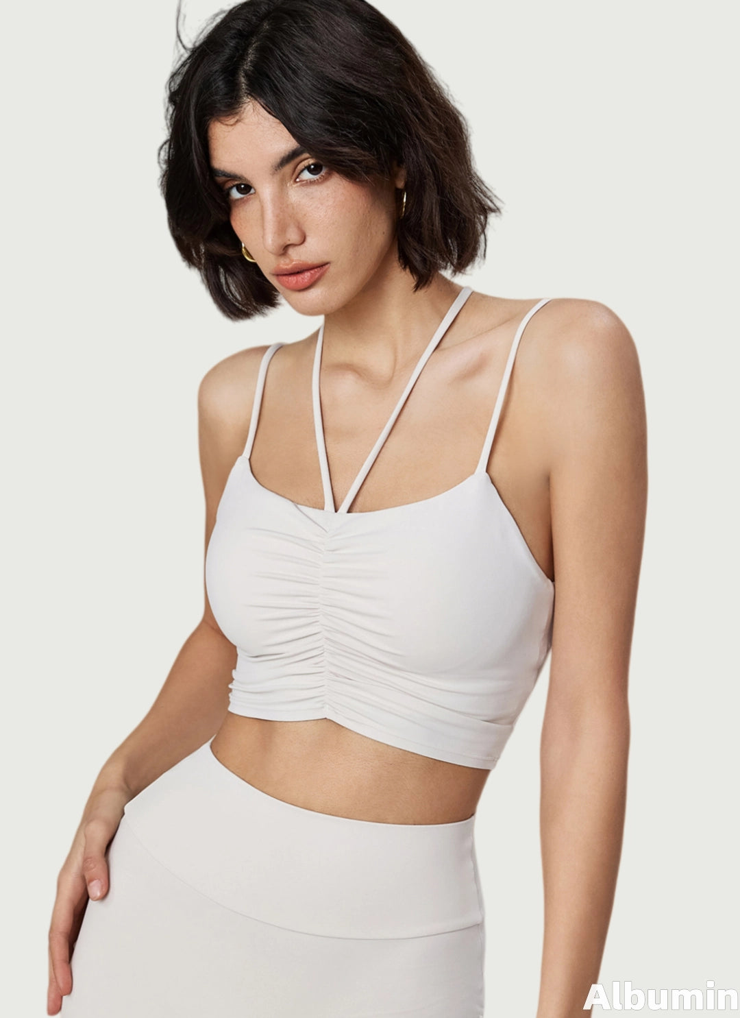 LuneFlow TCX42002 – Hauts de yoga sans couture en gros pour femmes – T-shirts de sport à manches longues respirants effet seconde peau pour le fitness et la course à pied