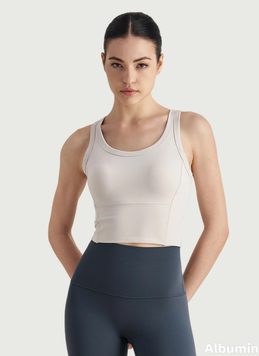 LuneFlow TCX42002 – Hauts de yoga sans couture en gros pour femmes – T-shirts de sport à manches longues respirants effet seconde peau pour le fitness et la course à pied