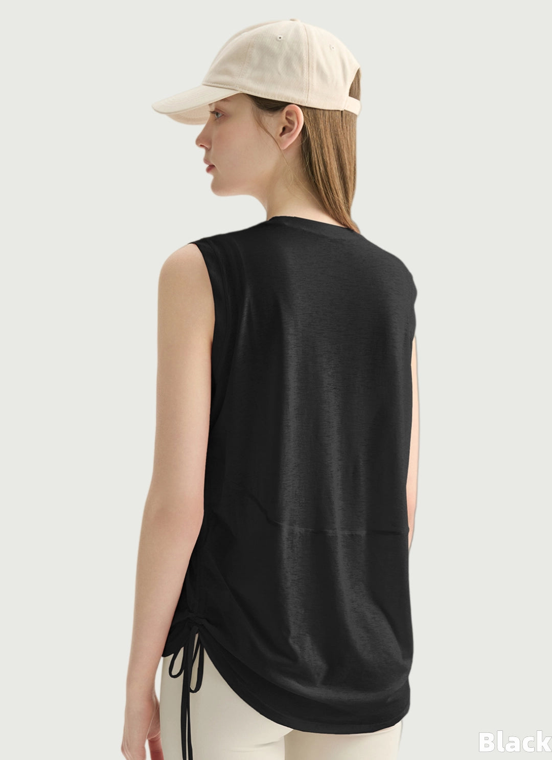 LuneFlow TCX42002 – Hauts de yoga sans couture en gros pour femmes – T-shirts de sport à manches longues respirants effet seconde peau pour le fitness et la course à pied