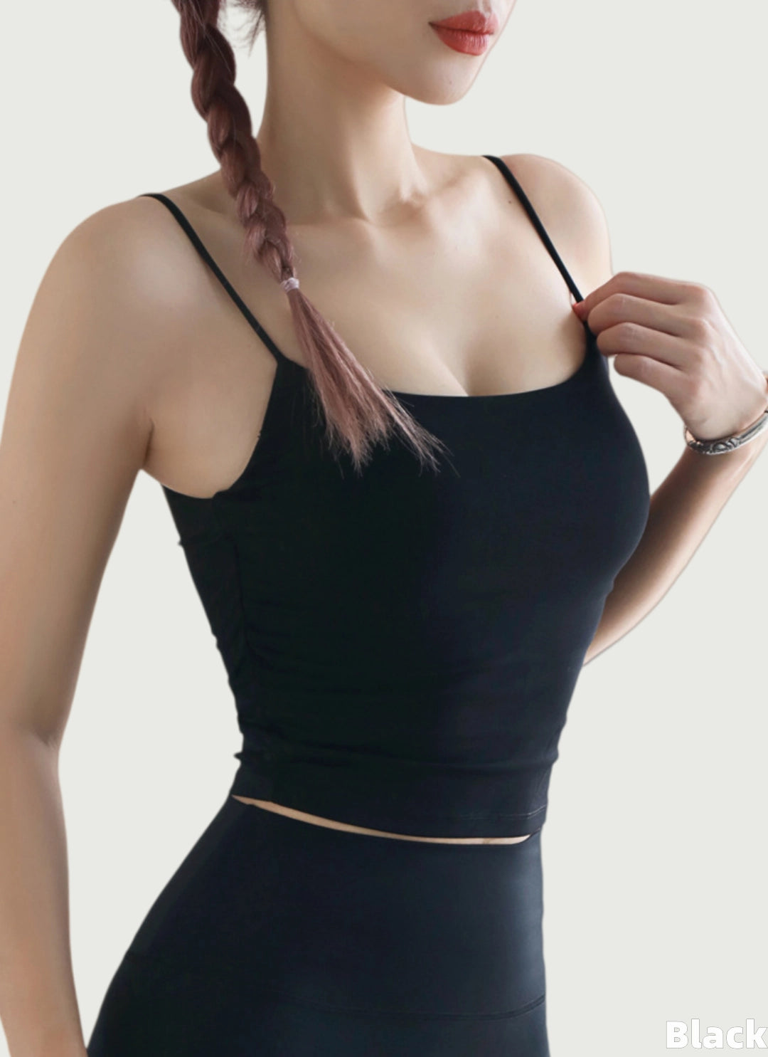 LuneFlow TCX42002 – Hauts de yoga sans couture en gros pour femmes – T-shirts de sport à manches longues respirants effet seconde peau pour le fitness et la course à pied