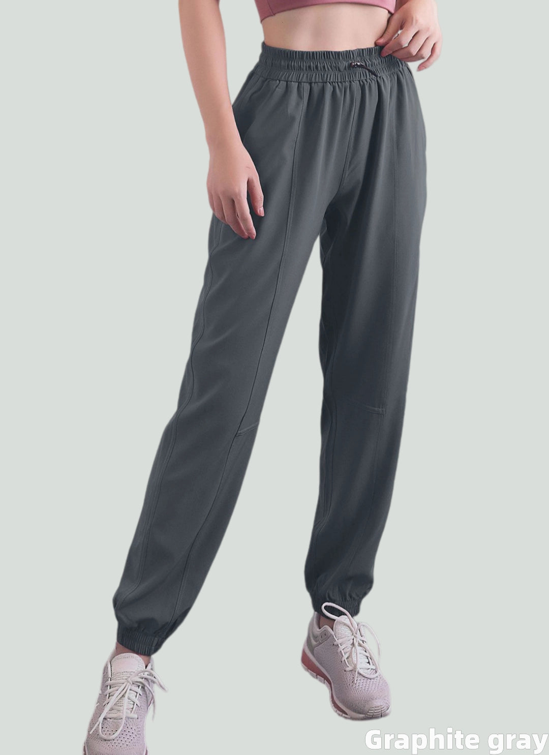 LuneFlow TCX42002 – Hauts de yoga sans couture en gros pour femmes – T-shirts de sport à manches longues respirants effet seconde peau pour le fitness et la course à pied