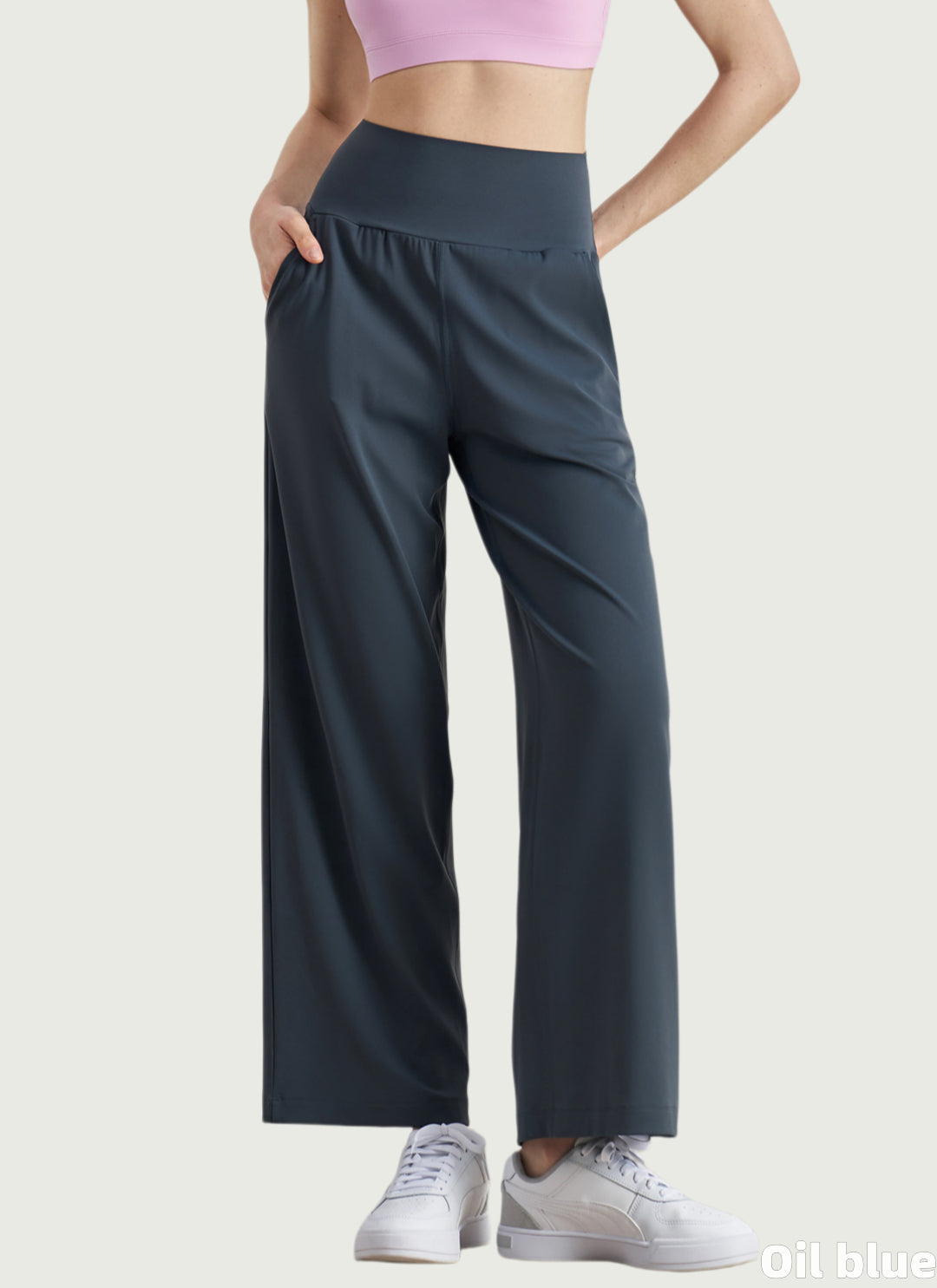 LuneFlow TCX42002 – Hauts de yoga sans couture en gros pour femmes – T-shirts de sport à manches longues respirants effet seconde peau pour le fitness et la course à pied