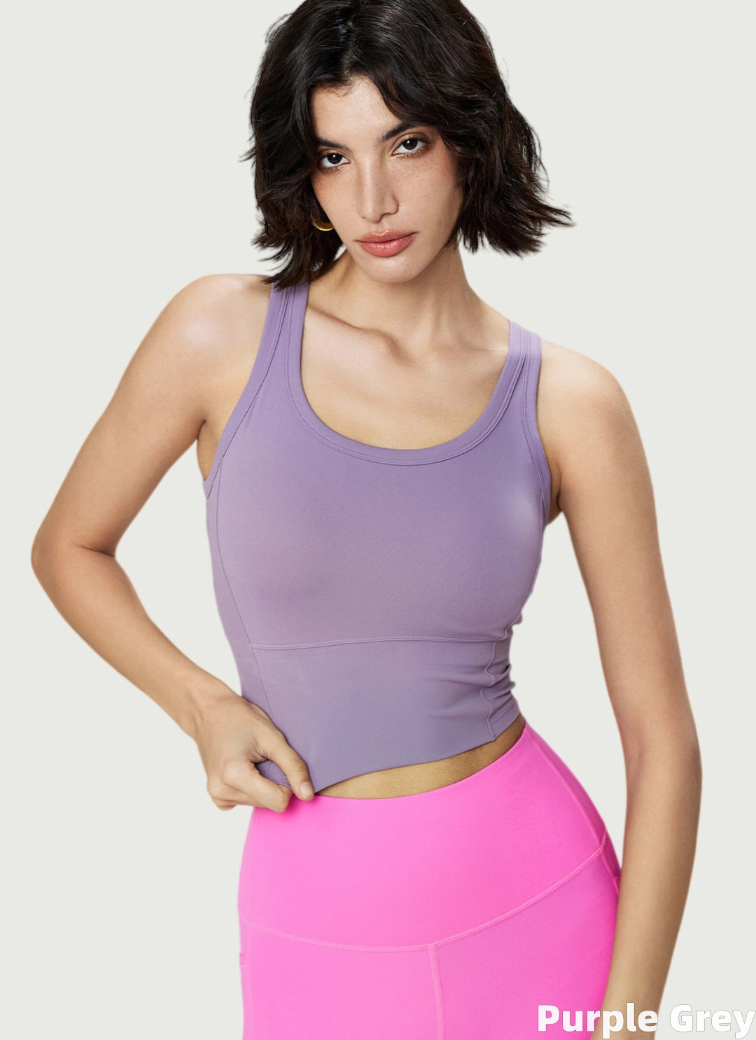 LuneFlow TCX42002 – Hauts de yoga sans couture en gros pour femmes – T-shirts de sport à manches longues respirants effet seconde peau pour le fitness et la course à pied