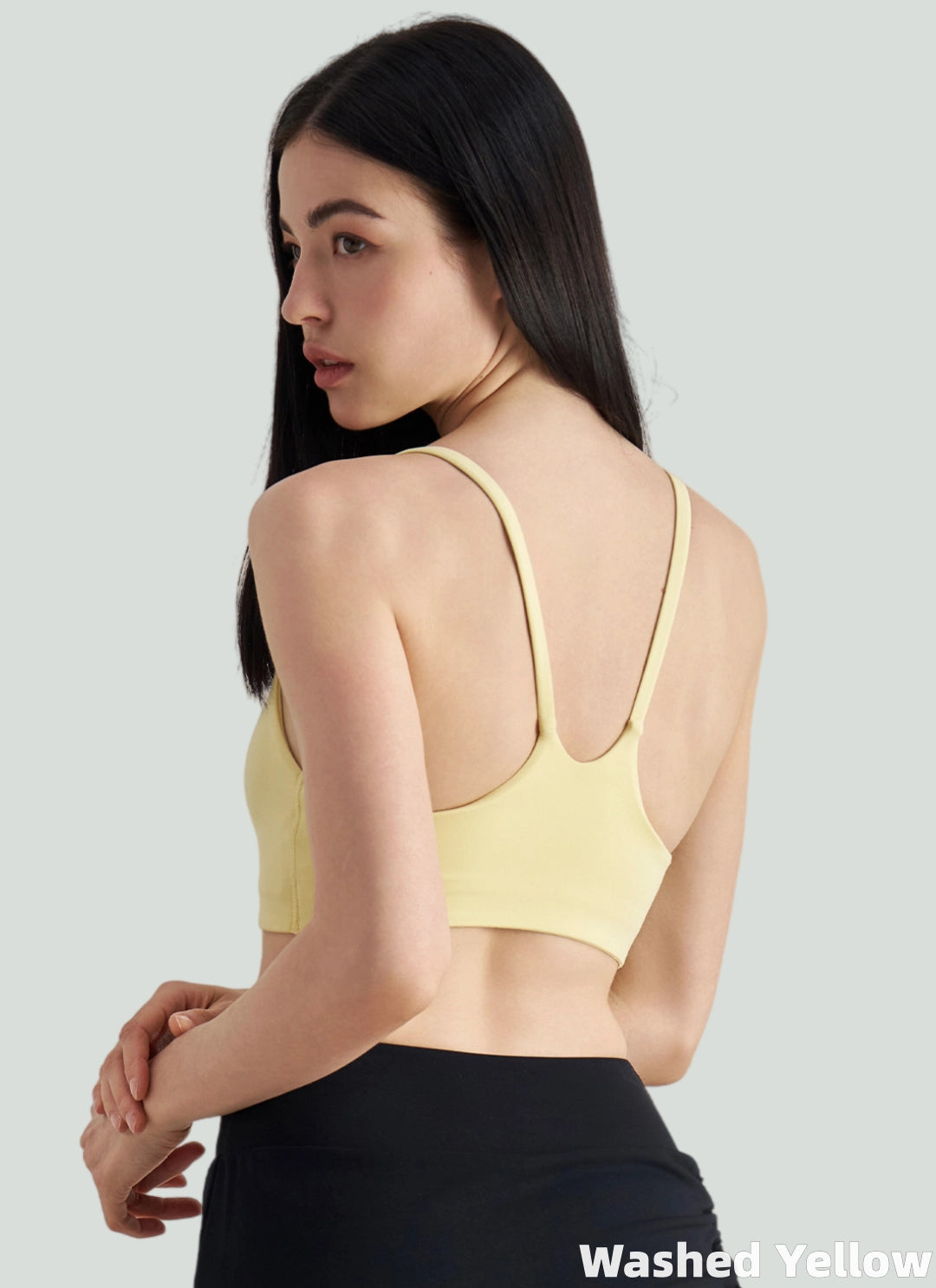 LuneFlow TCX42002 – Hauts de yoga sans couture en gros pour femmes – T-shirts de sport à manches longues respirants effet seconde peau pour le fitness et la course à pied