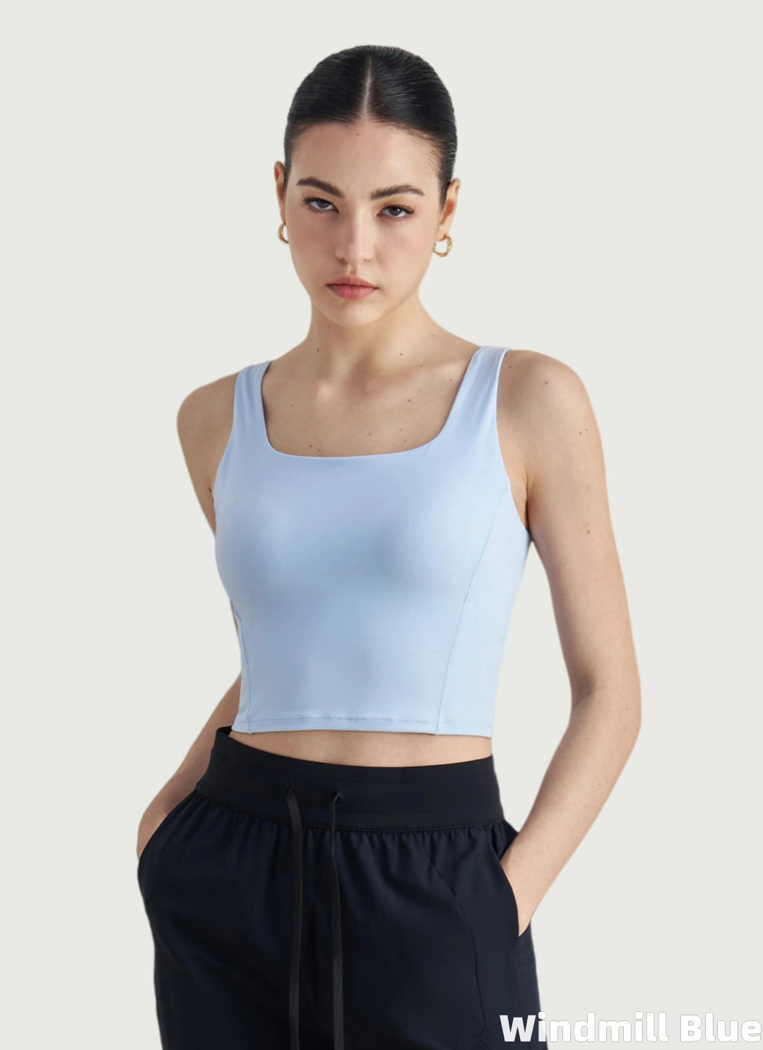LuneFlow TCX42002 – Hauts de yoga sans couture en gros pour femmes – T-shirts de sport à manches longues respirants effet seconde peau pour le fitness et la course à pied