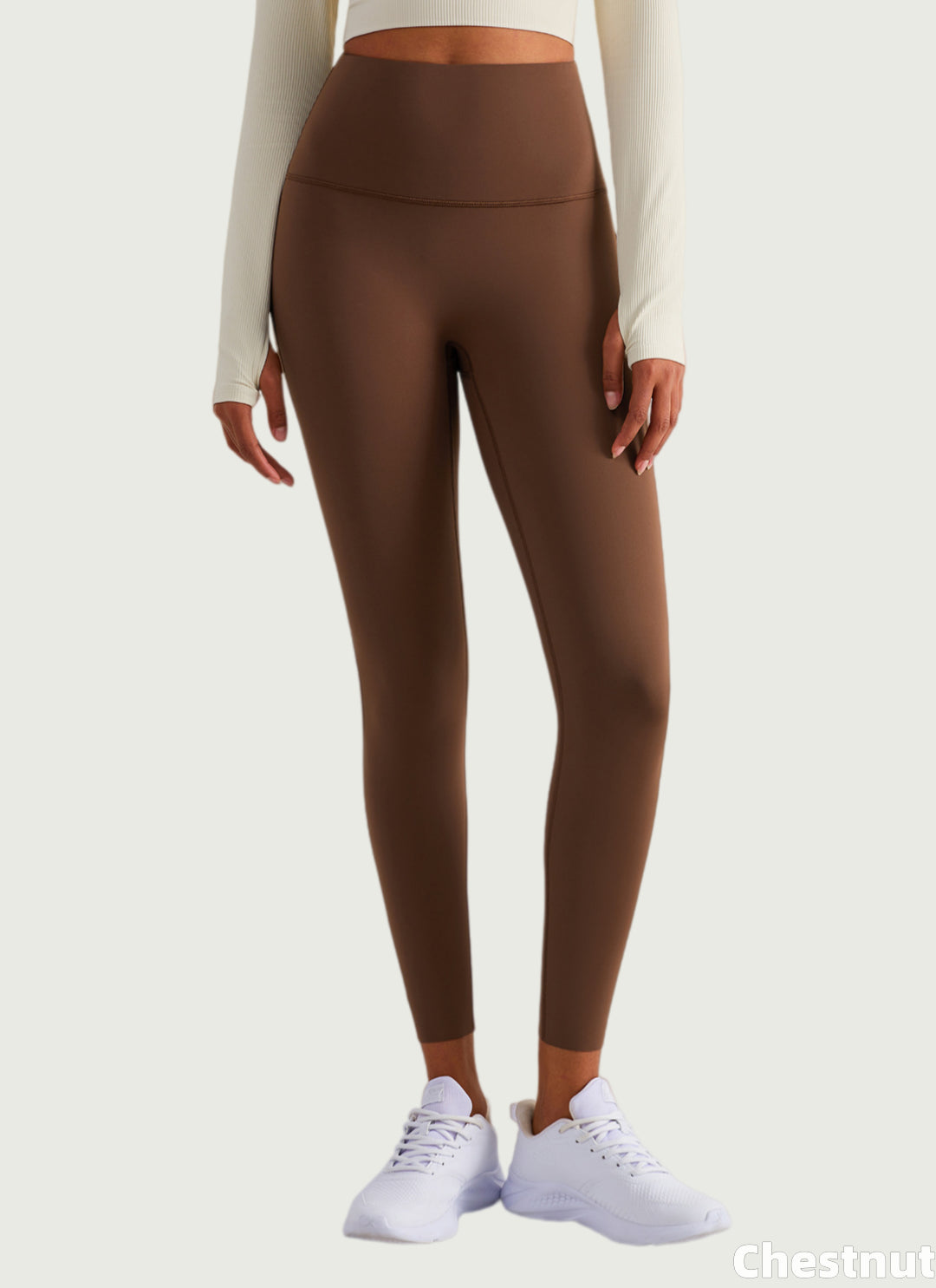 LuneFlow TCX42002 – Hauts de yoga sans couture en gros pour femmes – T-shirts de sport à manches longues respirants effet seconde peau pour le fitness et la course à pied