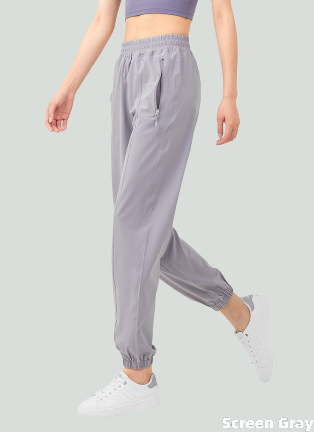 LuneFlow TCX42002 – Hauts de yoga sans couture en gros pour femmes – T-shirts de sport à manches longues respirants effet seconde peau pour le fitness et la course à pied