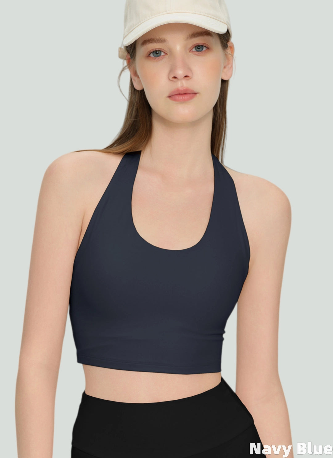 LuneFlow TCX42002 – Hauts de yoga sans couture en gros pour femmes – T-shirts de sport à manches longues respirants effet seconde peau pour le fitness et la course à pied