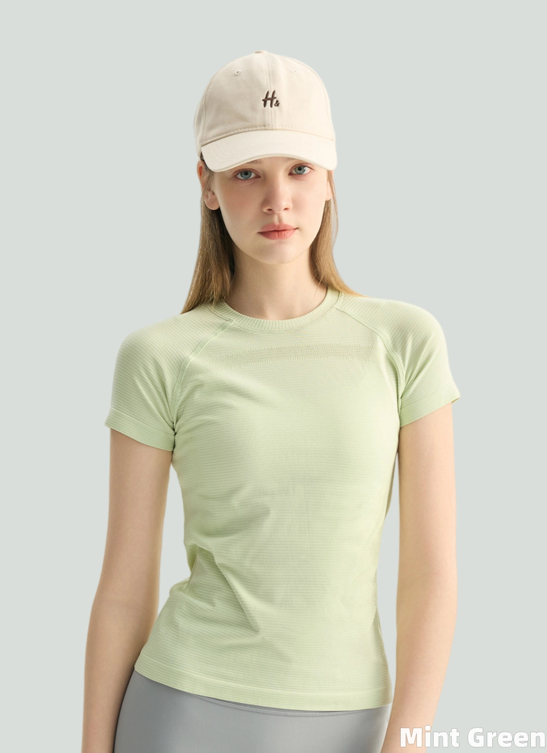 LuneFlow TCX42002 – Hauts de yoga sans couture en gros pour femmes – T-shirts de sport à manches longues respirants effet seconde peau pour le fitness et la course à pied