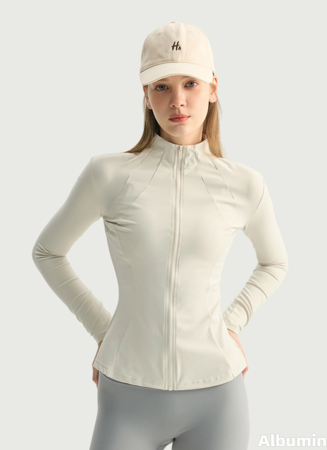 LuneFlow TCX42002 – Hauts de yoga sans couture en gros pour femmes – T-shirts de sport à manches longues respirants effet seconde peau pour le fitness et la course à pied