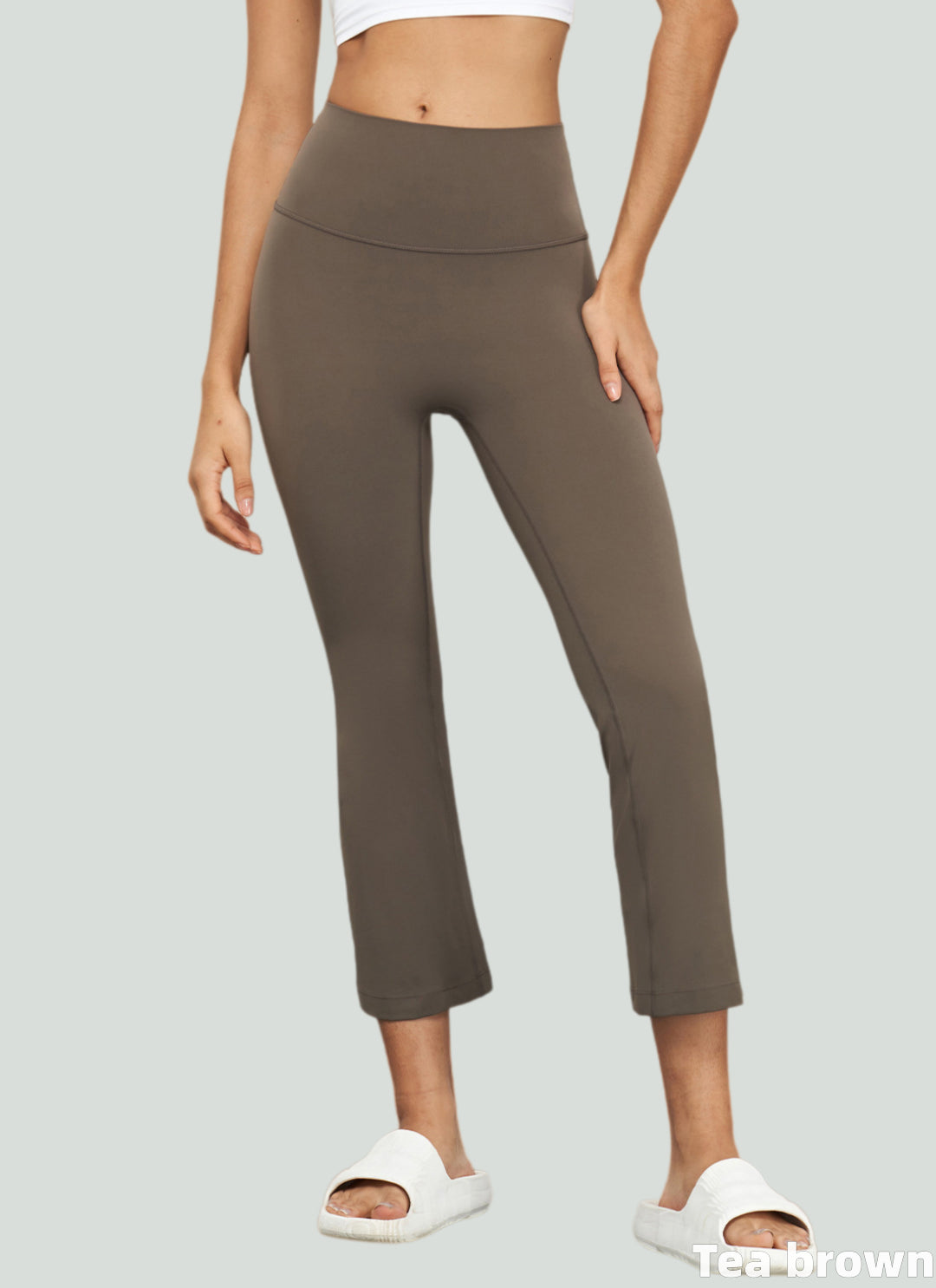 LuneFlow TCX42002 – Hauts de yoga sans couture en gros pour femmes – T-shirts de sport à manches longues respirants effet seconde peau pour le fitness et la course à pied