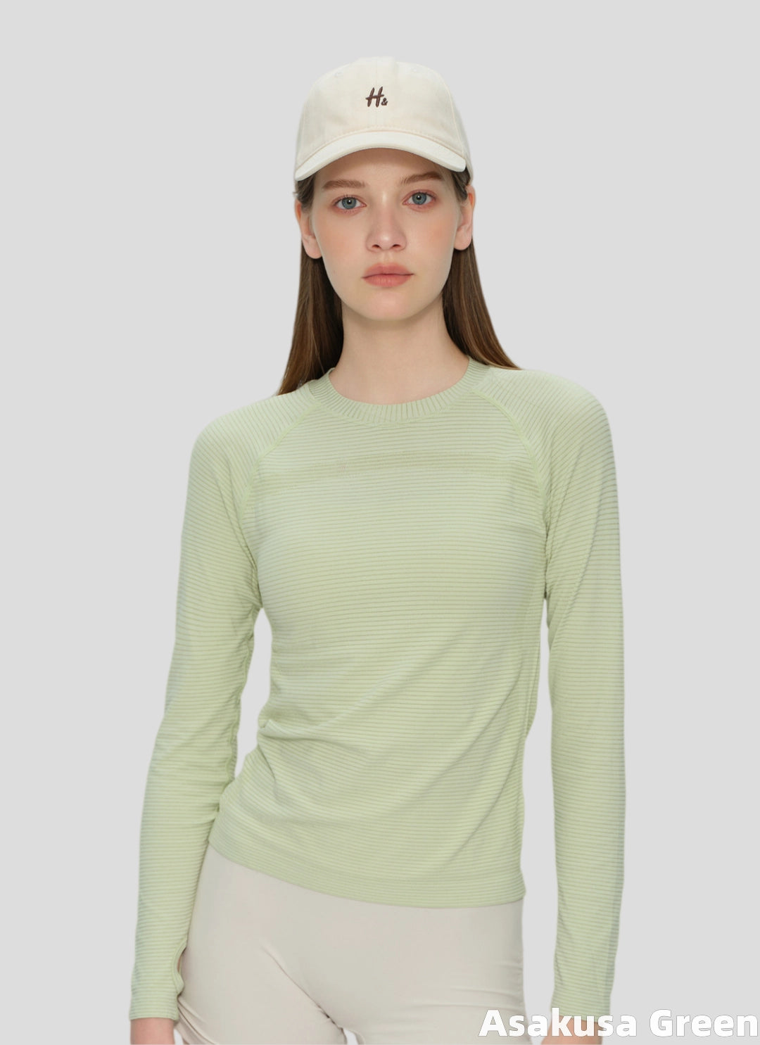 LuneFlow TCX42002 – Hauts de yoga sans couture en gros pour femmes – T-shirts de sport à manches longues respirants effet seconde peau pour le fitness et la course à pied