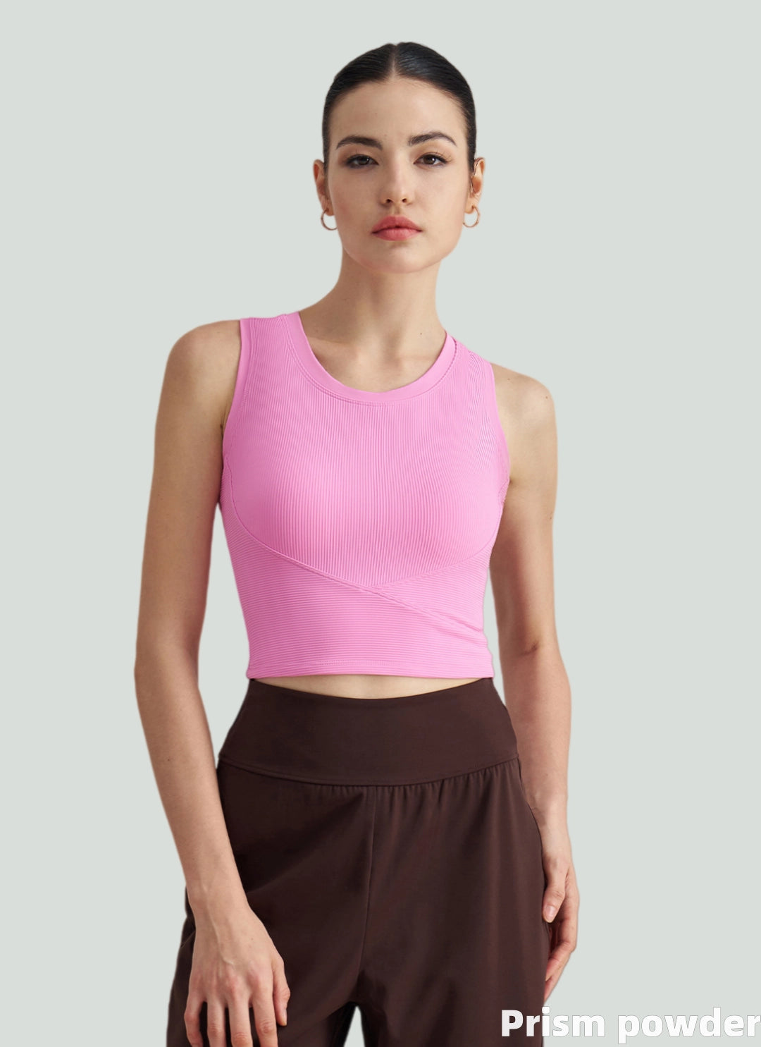 LuneFlow TCX42002 – Hauts de yoga sans couture en gros pour femmes – T-shirts de sport à manches longues respirants effet seconde peau pour le fitness et la course à pied