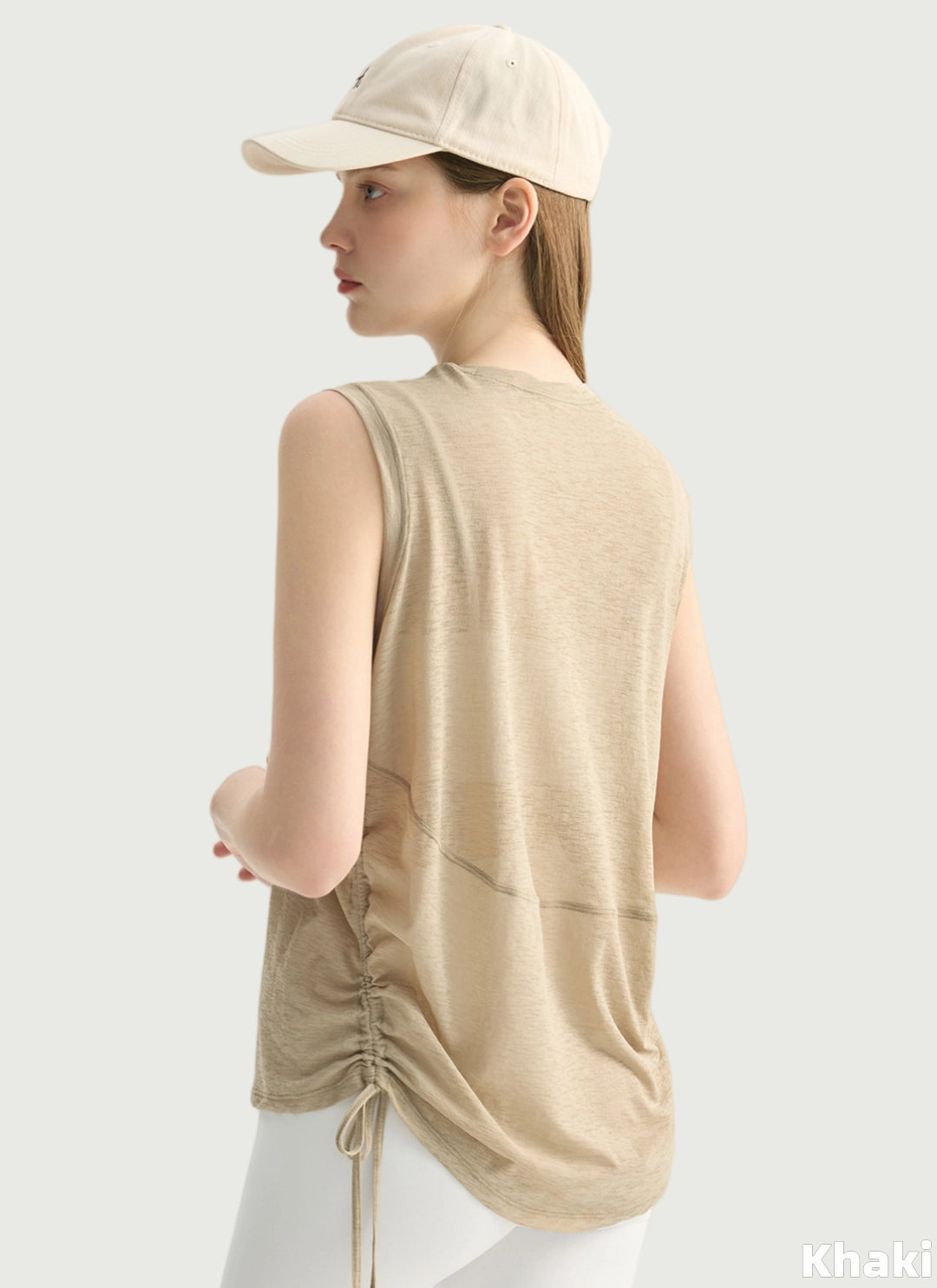 LuneFlow TCX42002 – Hauts de yoga sans couture en gros pour femmes – T-shirts de sport à manches longues respirants effet seconde peau pour le fitness et la course à pied