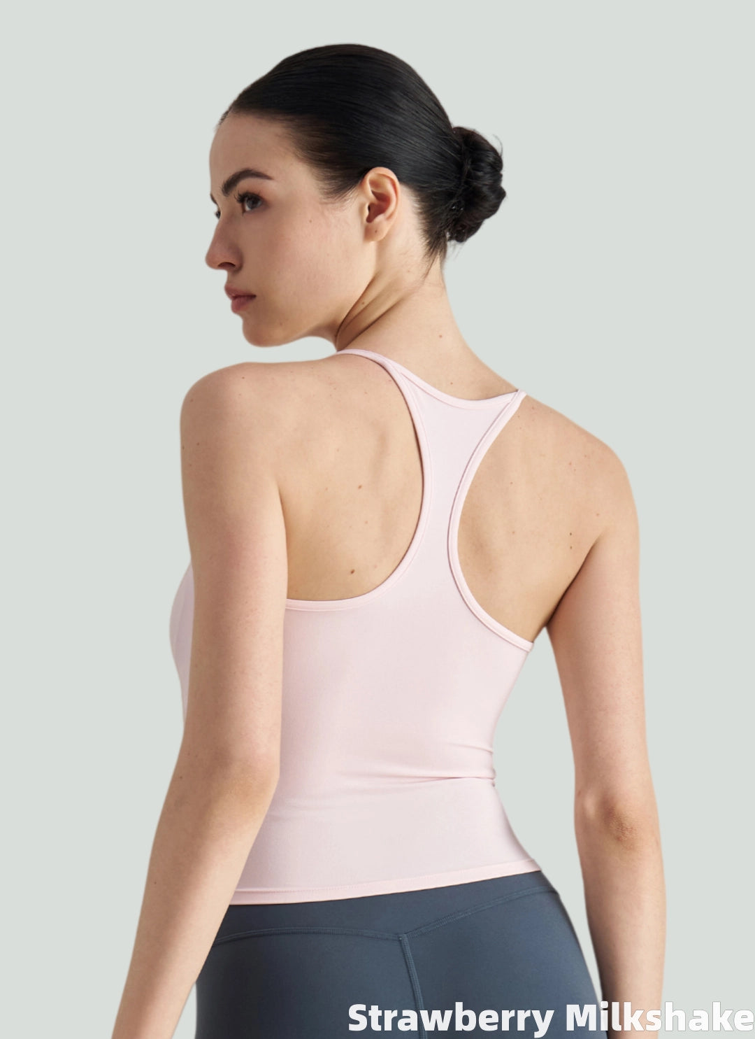 LuneFlow TCX42002 – Hauts de yoga sans couture en gros pour femmes – T-shirts de sport à manches longues respirants effet seconde peau pour le fitness et la course à pied