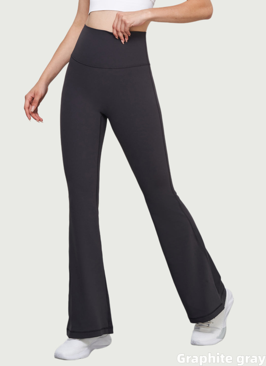LuneFlow TCX42002 – Hauts de yoga sans couture en gros pour femmes – T-shirts de sport à manches longues respirants effet seconde peau pour le fitness et la course à pied