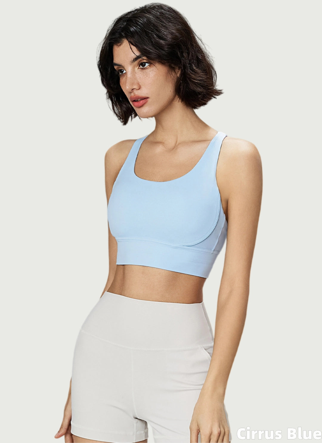 LuneFlow TCX42002 – Hauts de yoga sans couture en gros pour femmes – T-shirts de sport à manches longues respirants effet seconde peau pour le fitness et la course à pied