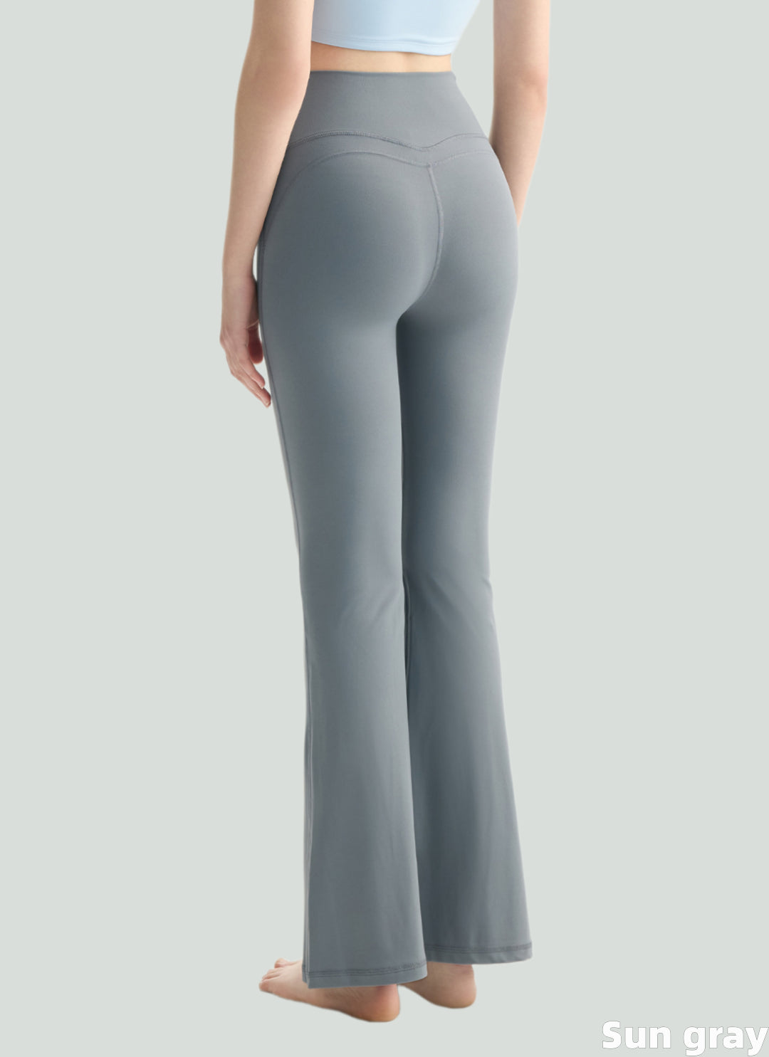 LuneFlow TCX42002 – Hauts de yoga sans couture en gros pour femmes – T-shirts de sport à manches longues respirants effet seconde peau pour le fitness et la course à pied