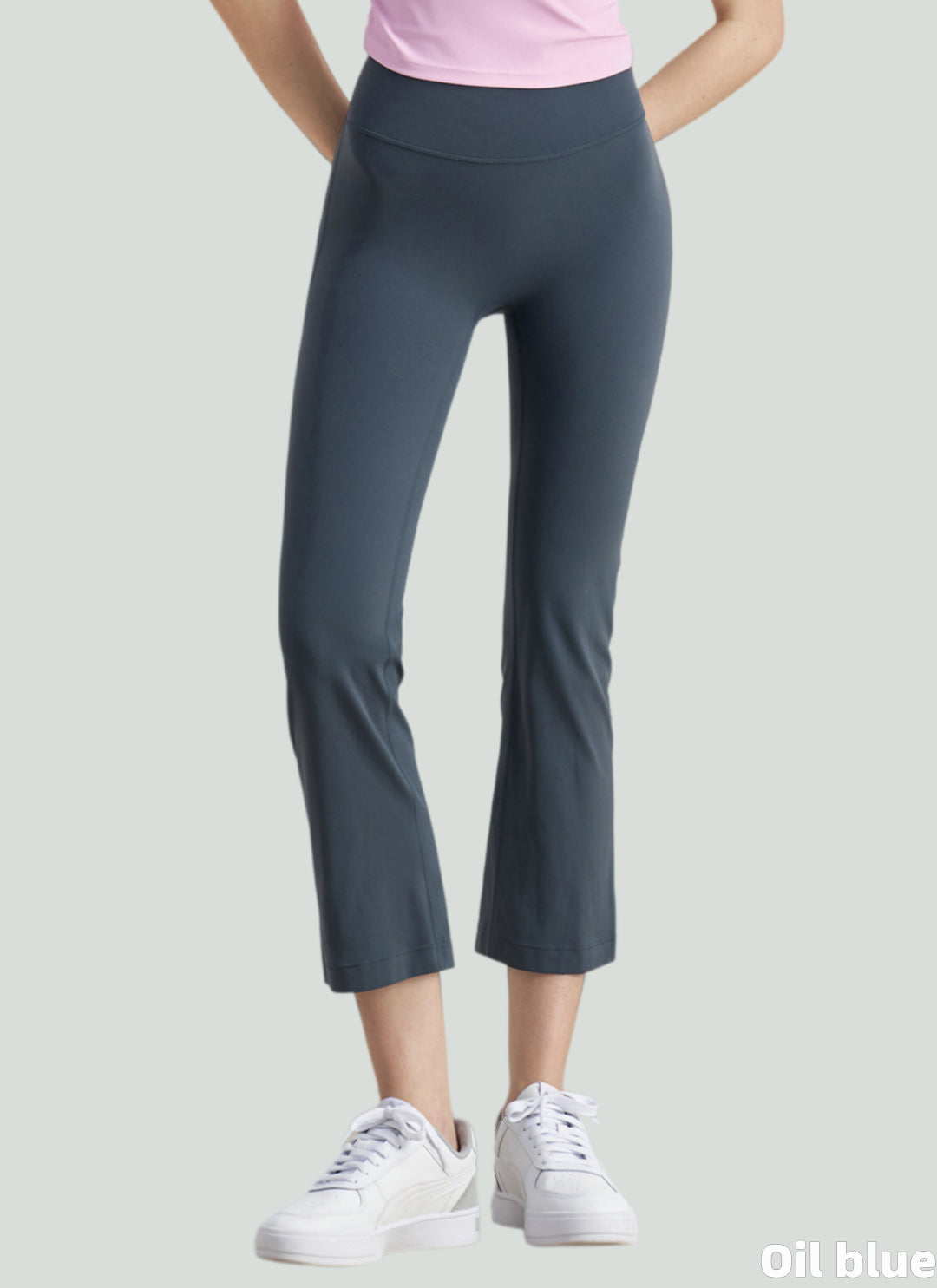 LuneFlow TCX42002 – Hauts de yoga sans couture en gros pour femmes – T-shirts de sport à manches longues respirants effet seconde peau pour le fitness et la course à pied