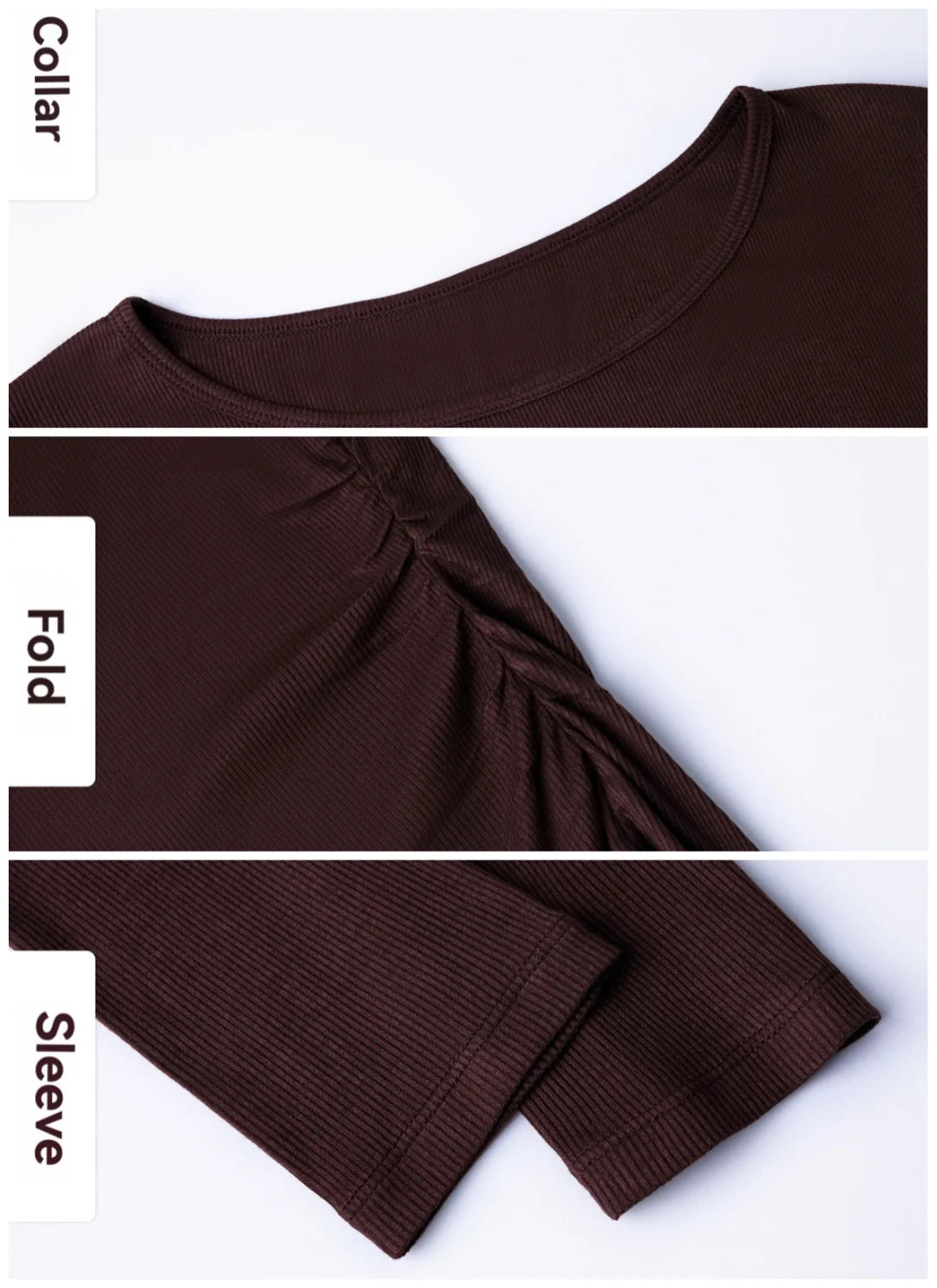 LuneFlow TCX42002 – Hauts de yoga sans couture en gros pour femmes – T-shirts de sport à manches longues respirants effet seconde peau pour le fitness et la course à pied