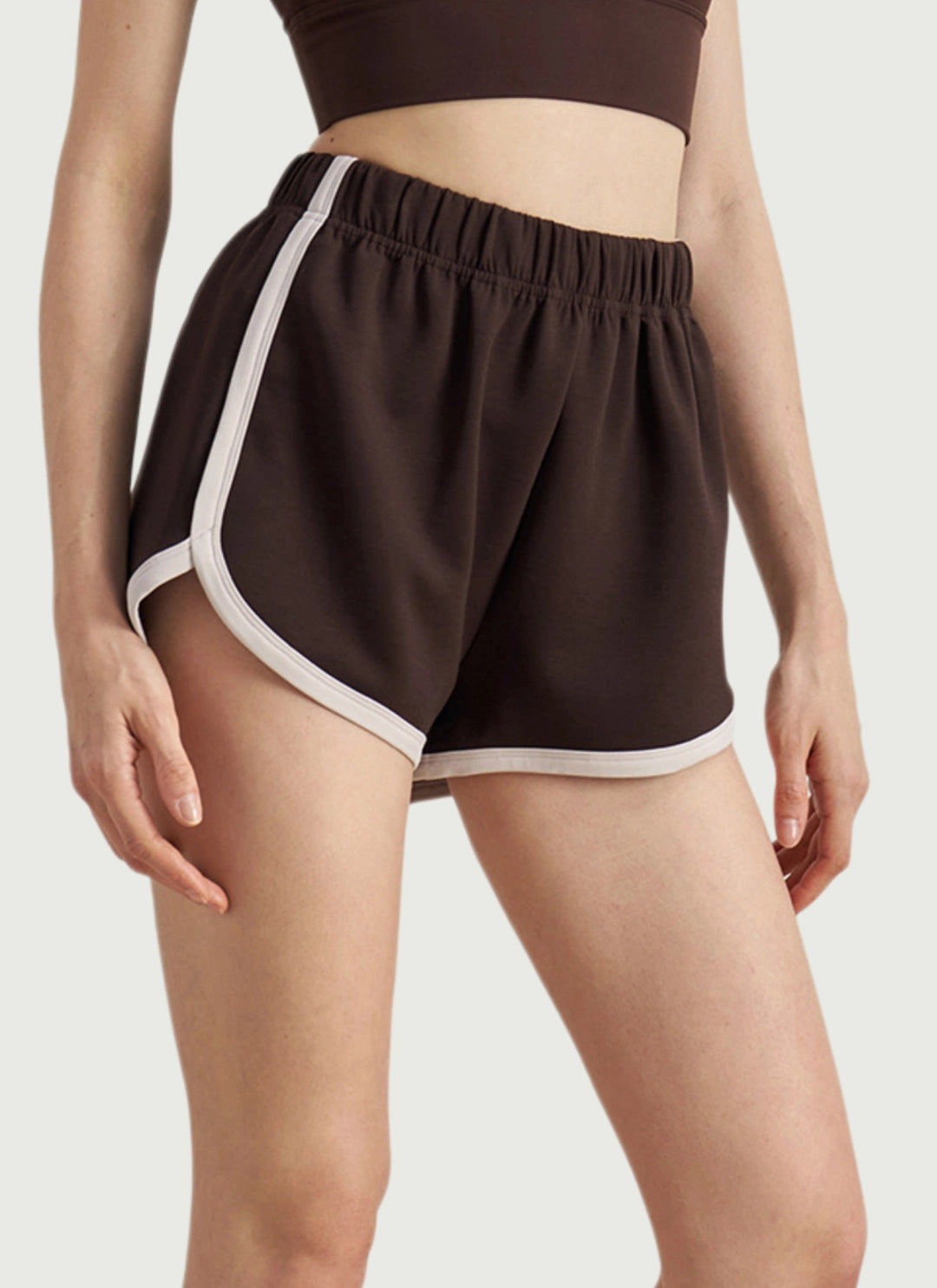 LuneFlow TCX42002 – Hauts de yoga sans couture en gros pour femmes – T-shirts de sport à manches longues respirants effet seconde peau pour le fitness et la course à pied